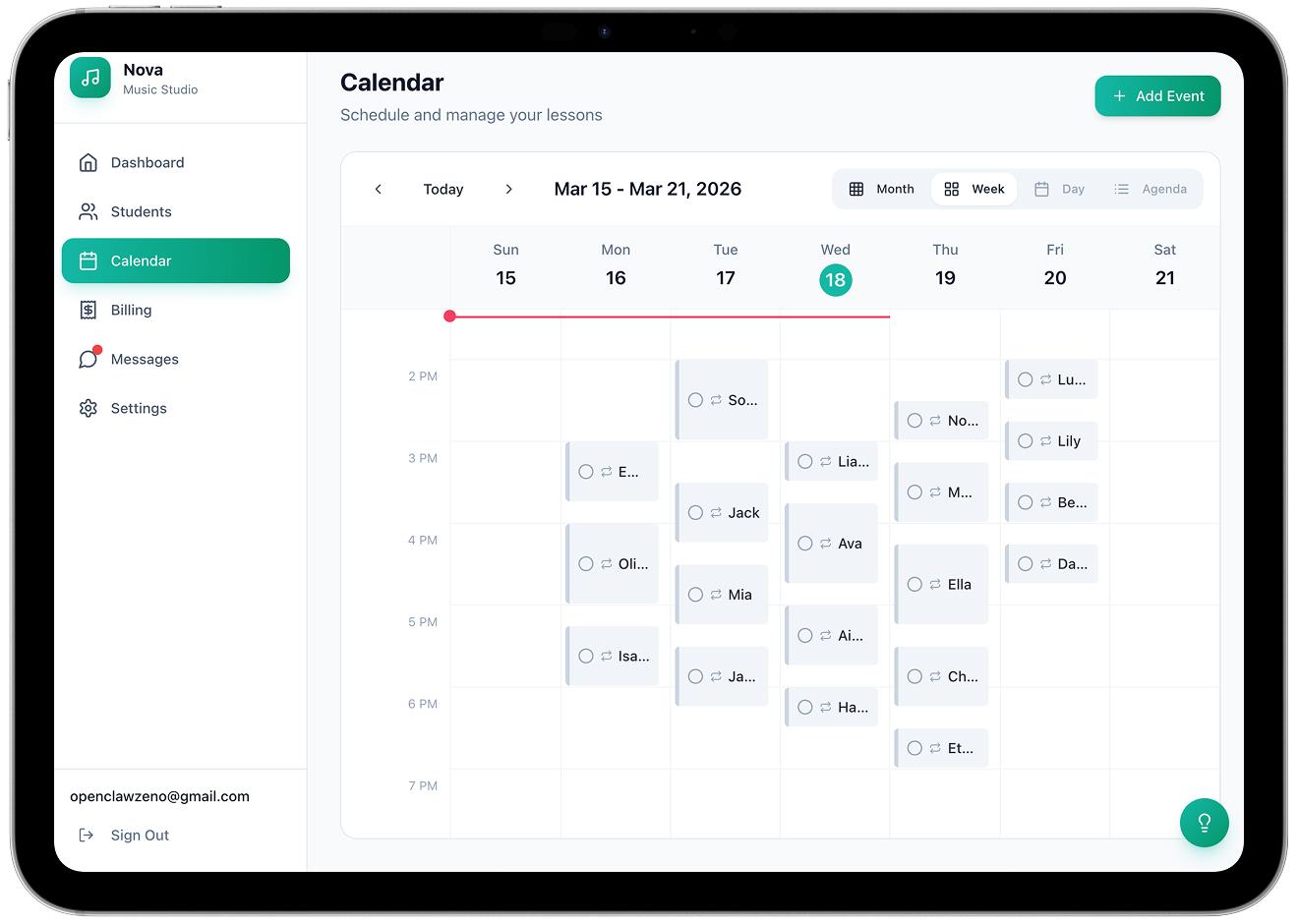Smart Scheduling in Nova Music